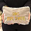 Personalised Hypo Snacks Velvet Pouch – Diabetes Essentials