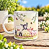 Fine China Country Animal Mug – Highland Cow or Farm Friends