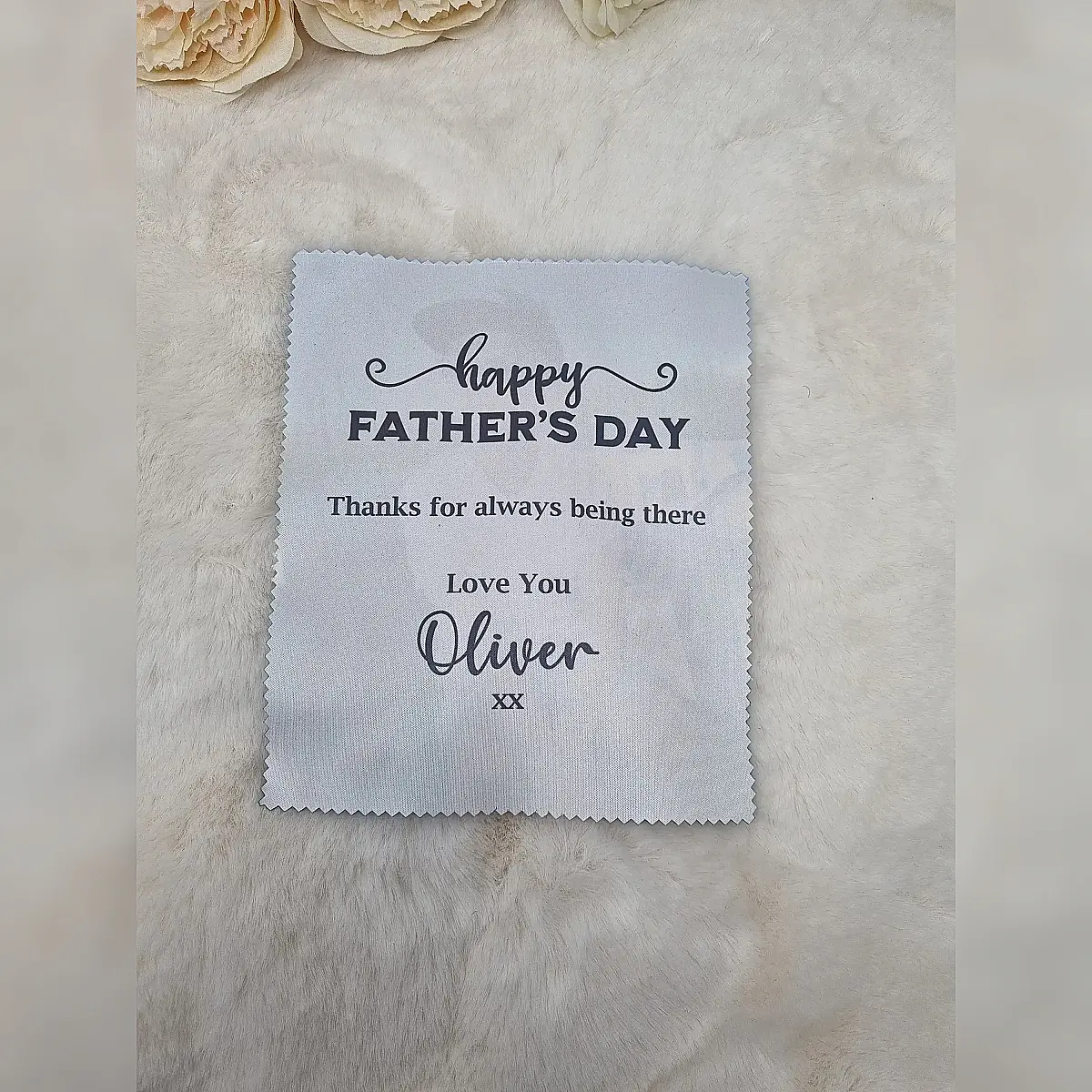 Personalised Photo Lens &amp; Glasses Cleaning Cloth
