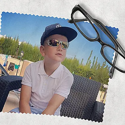 Personalised Photo Lens & Glasses Cleaning Cloth