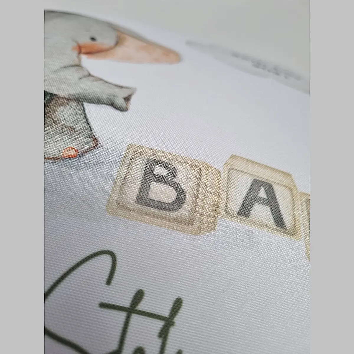 Personalised Welcome to the World Baby Cushion