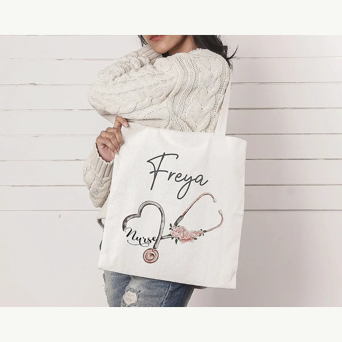 Personalised Nurse Tote Bag – Student or Qualified Nurse