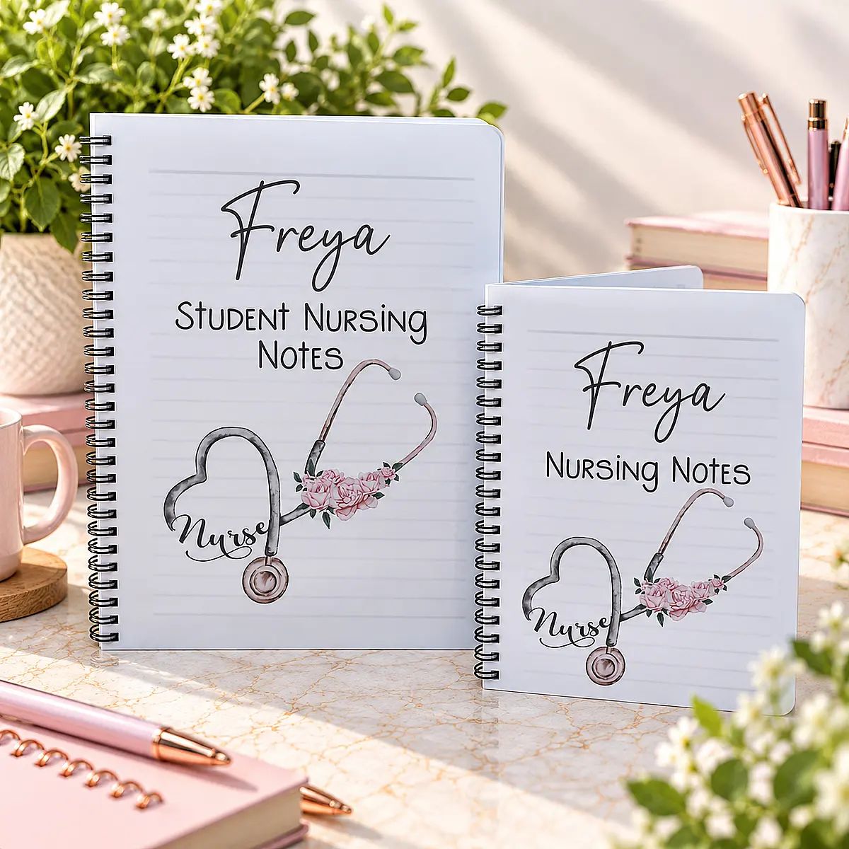 Personalised Nurse &amp; Student Nurse Notebook