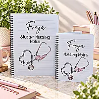 Personalised Nurse & Student Nurse Notebook