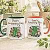 Personalised Gardening Mug – Green or Orange