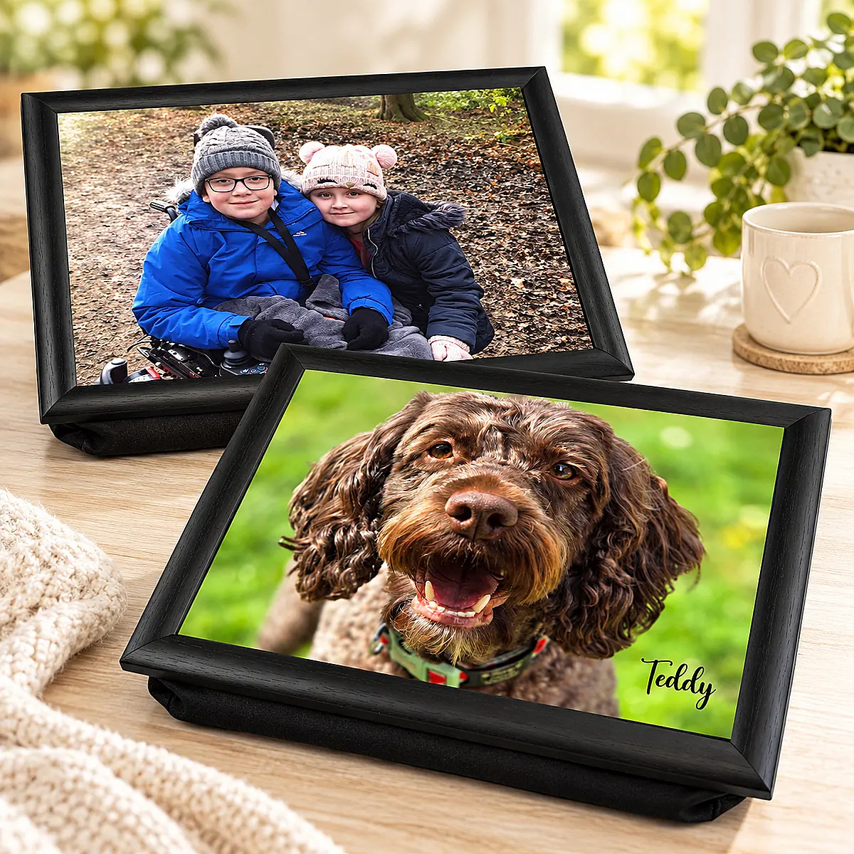 Personalised Photo Lap Tray – Your Own Photo