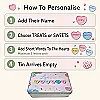 Personalised Love Heart Treats Tin