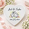 Personalised Wedding Heart Ornament