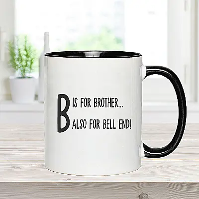 Personalised Brother Mug — Funny & Unique Gift Idea