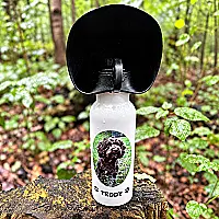 Personalised Dog Water Bottle with Photo &amp; Name – 600ml