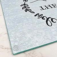 Personalised Family Glass Chopping Board