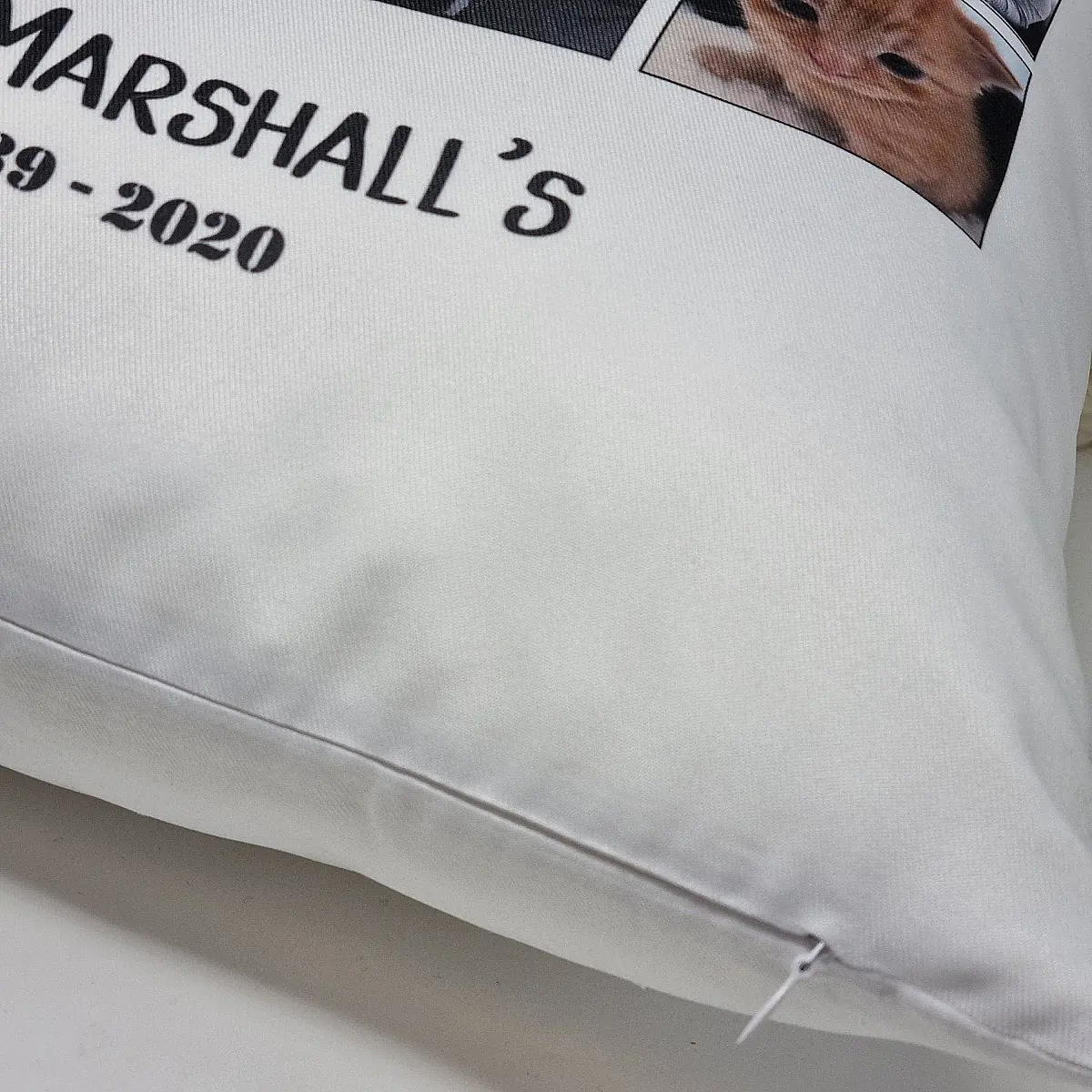 Personalised Family Photo Cushion – Up to 7 Photos