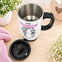 Personalised Family Travel Mug – Build Your Own