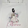 Personalised Ballet Dancer Tote Bag
