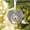 Personalised Pet Memorial Angel Wings Photo Decoration