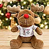 Personalised Christmas Reindeer Soft Toy – First Christmas Gift