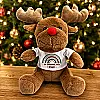 Personalised Christmas Reindeer Soft Toy – First Christmas Gift