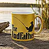 The Rodfather Fishing Mug – Gold