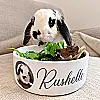 Personalised Pet Bowl with Photo &amp; Name