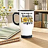 Personalised Teach Love Inspire Teacher Travel Mug