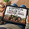 Powered by Tea &amp; Tractor Diesel Lap Tray – Farming Gift
