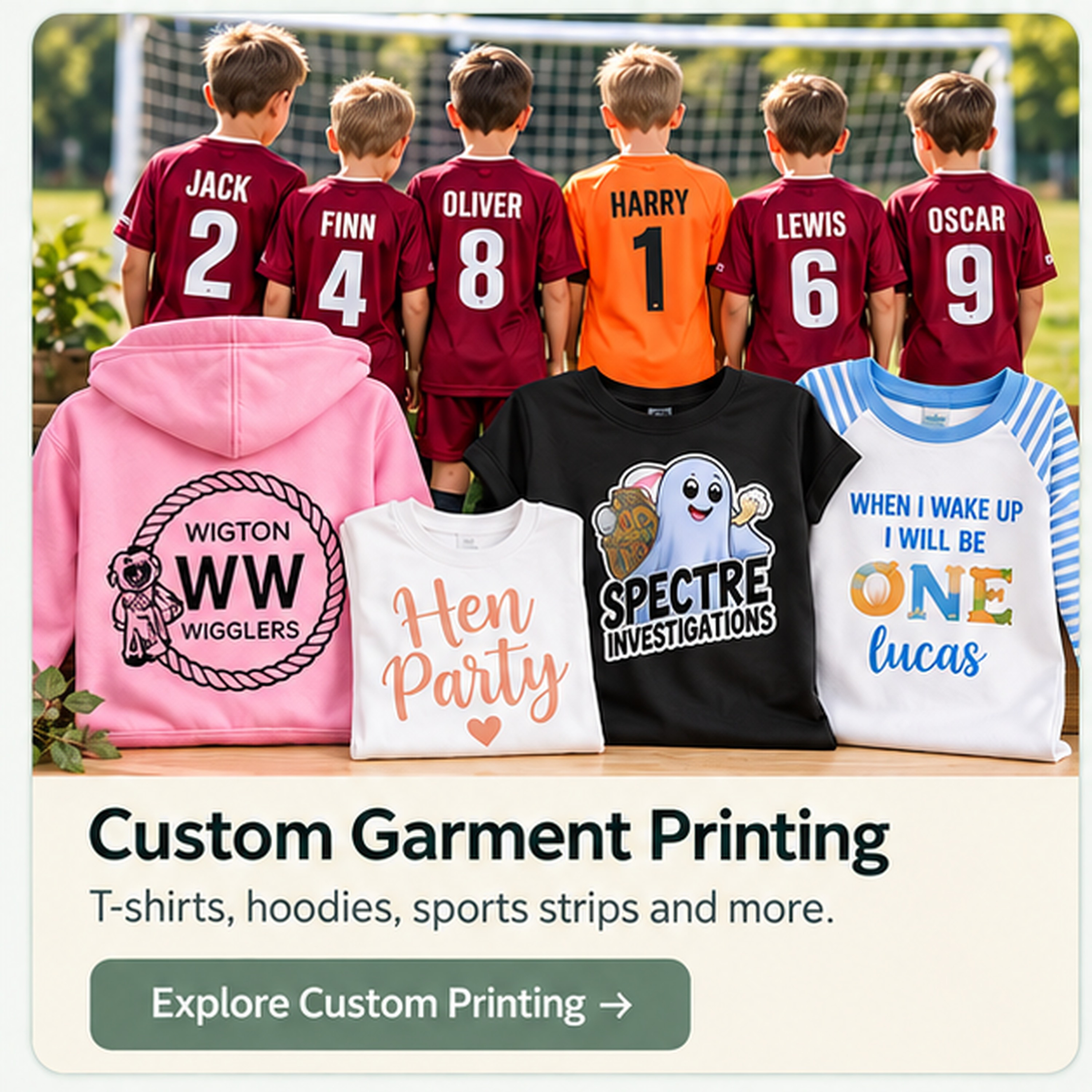 Custom Garment Printing
